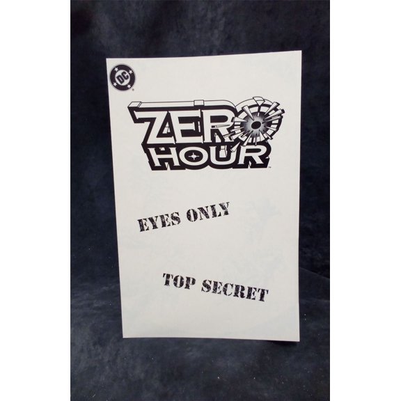 Pre-Owned Zero Hour Ashcan 1994 DC Comics Comic Book