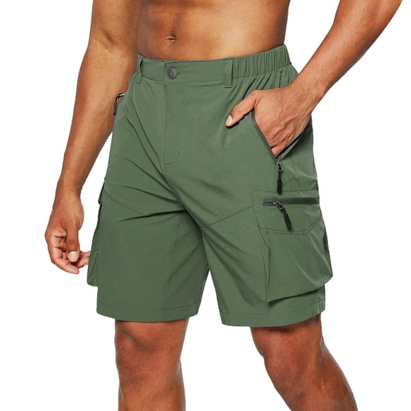 Wotryit Cargo Pants for Men, Casual Jogging Mens Summer Shorts Retro Sports Mens Shorts Mens Casual Shorts Cargo Shorts for Men, Mens Shorts Casual Green L