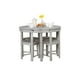 thumbnail image 3 of Comedor Rematesmxmuebles Redondo Madera Gris CONTEMPORANEO, 3 of 4