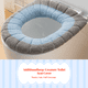 thumbnail image 3 of Abbraccia Asiento inodoro felpa grande suave, 3 of 6