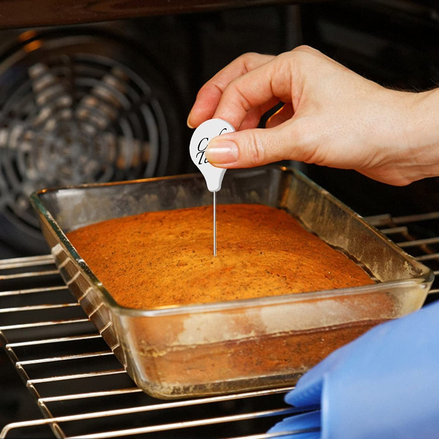 Cake Tester Stirring Rod Tester Probe Skewer Cupcake Muffin Baking Bread  Dough Detector Needle 17cm