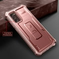 thumbnail image 3 of Dexnor for Samsung Galaxy Note 20 5G Case, [Built in Screen Protector and Kickstand] Heavy Duty Military Grade Protection Shockproof Protective Cover for Samsung Galaxy Note 20 Rose Gold, 3 of 6