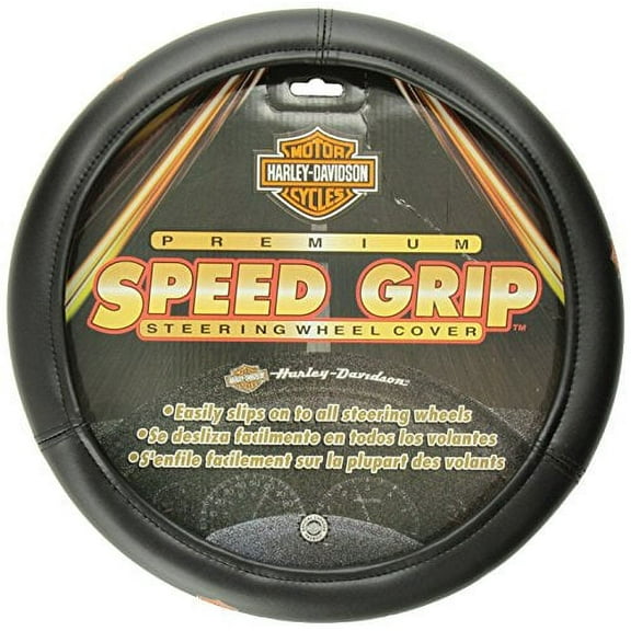 Plasticolor 6393 Steering Wheel Cover: Harley Davidson Design Speed Grip Steerin