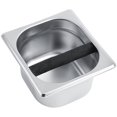 thumbnail image 1 of Coffee Knock Box, Stainless Steel Coffee Residue Bucket Espresso Knock Box Holder Container Professional Accessory for Coffee Maker Machine, 1 of 8