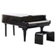 thumbnail image 2 of Modelo en Miniatura de Plástico, con Partitura, Modelo de Instrumento Musical, Adorno de Muebles de ecoración Negro Hugo Piano en miniatura, 2 of 10
