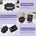 thumbnail image 6 of 60Pcs Mini Chalkboard Sign Food Labels for Party Buffet, Wooden Small Chalk Board Signs (Rectangle ), 6 of 6