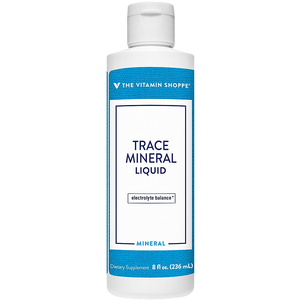 The Vitamin Shoppe Trace Mineral Liquid, Balance Spectrum Source of Low