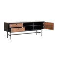 thumbnail image 4 of Mueble para TV Minimalista de Melamina 150x40cm Mundo In Centro de Entretenimiento Piamonte Nogal, 4 of 9