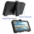 thumbnail image 4 of Samsung Galaxy A16 5G Case with 360°Rotating Holster, Njjex Military-Grade Drop Protection, Built-in Tempered Glass Screen Protector & Kickstand Heavy Duty Shockproof Rugged Cover-Black, 4 of 7