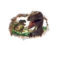 thumbnail image 2 of Fwttom Broken Wall Dinosaur Wall Sticker Living Room Bedroom Decoration Wall Sticker, 2 of 5