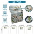 thumbnail image 6 of Burlap Table Runner 90 Inches Long,White Tulip Classic Flower on Branch Non-Slip Kitchen Table Runners for Dining Room Everyday Use Party Table Decorations Watercolor Oil Painting Art, 6 of 9