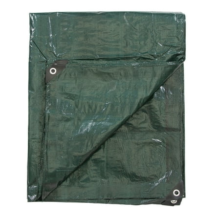 UPC: 0011319890404 | Stansport Medium-Duty Rip-Stop Tarp 20 x 30 – Forest Green