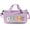 Purple, variant on Dance Ballet Bag for Girls  Gym Duffle Bags Overnight Travel Bags Fun Dance Workout Duffel Bag  Cute Bag for Dancers, Girls, Teens, Student Athletes