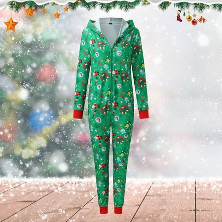 

Parent-child Suit Printing Home Clothes Pajamas One-piece Clothes