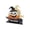 D#015, variant on Halloween Paper Towel Holder with Ghost & Pumpkin Silhouettes, Wizard Hat Decor, Happy Halloween Tabletop Accent for Kitchen, Dining Table, Countertop, Sideboard