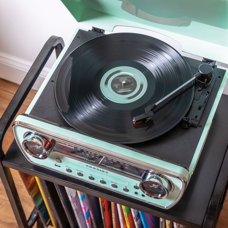 Crosley Powel 7-in-1 Vinyl Record Player - Audio Turntables