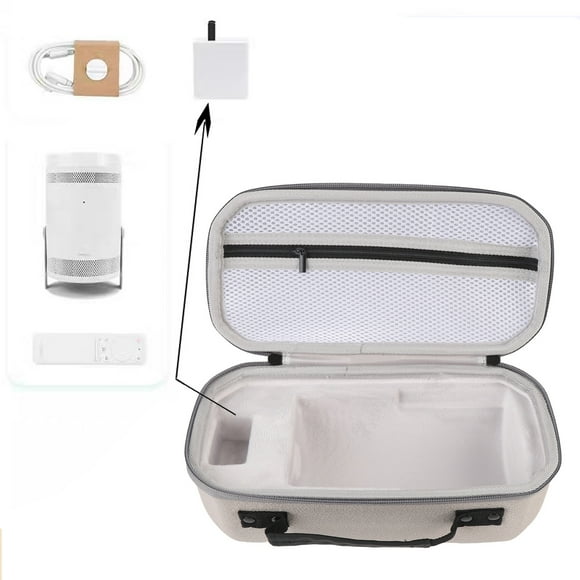 Estuche Rígido Para Proyector, Estuche Portátil Para Proyector Con Cremallera, A Prueba De Golpes, Nailon EVA, A Prueba De Arañazos Para Exteriores