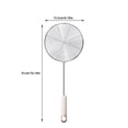 thumbnail image 3 of Harpily Eggs Separator Mesh Strainer With Handle Stainless Colander For Baking Mesh Food Strainer With Handle Sieve Mesh Colander Spoon Strainer Oil Filter Food Strainer Ki, 3 of 4