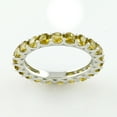thumbnail image 2 of Eternity Band 2.30 Ctw Round Tourmaline Gemstone 925 Sterling Silver Women Stacking Ring GIFT FOR HER, 2 of 8
