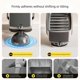 thumbnail image 4 of Multifunctional Suction Cup Soap Holder Storage Tray Bathroom Soap Dish Holder For Shower Kitchen Countertop Enduring White milk, 4 of 5