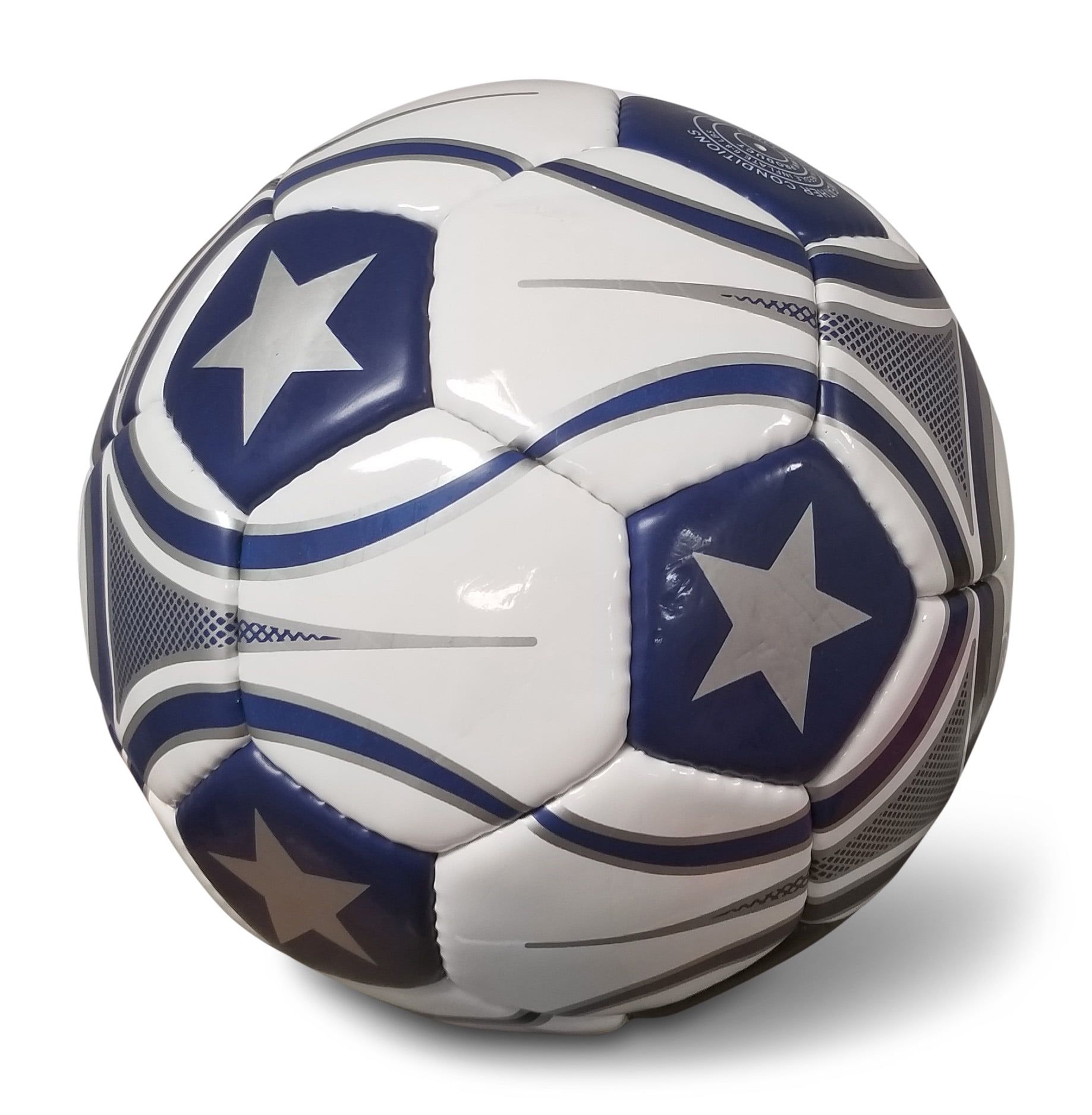 Uber Soccer Stars and Stripes Trainer Ball (4)