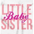 thumbnail image 2 of Little Sister Cute Sibling Adorable Bodysuit Jumper Girls Infant Baby Brisco Brands NB, 2 of 6