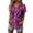 B-Purple999, variant on XIAOCHA Men's Referee V Neck Striped Shirt Lightweight Athletic Sports Top