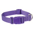 thumbnail image 1 of 6-10 in. Nylon Dog Collar, Purple, 1 of 1