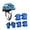 Style C, variant on Lipstore Kids Bike with Knee Pads for Roller Skating Skateboard Longboard F