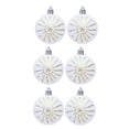 thumbnail image 2 of Miwamany Christmas Ball Ornaments 6 Pack, 6cm Large Glitter Christmas Tree Balls Shatterproof, Hanging Baubles for Xmas Tree Holiday Party Home Decor, Christmas Decorations Indoor, 2 of 6