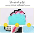thumbnail image 4 of Silicone Pet Feeding Mat Non Slip Pet Food Placemat for Dog Cat Creative dog paw shape pet silicone table mat, 4 of 5