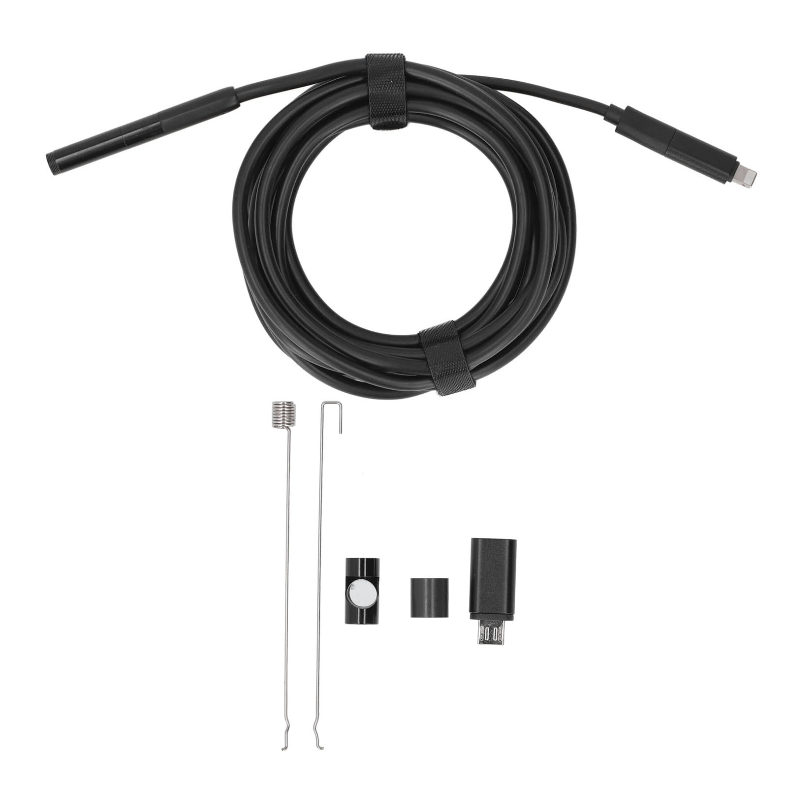Phone Borescope, 1920x1440 Single Lens HD Pipe Endoscope IP67 For