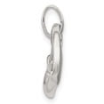 thumbnail image 4 of Auriga Fine Jewelry 925 Sterling Silver Heart with CZ Pendant (L- 16mm, W- 14mm) for Women, 4 of 6