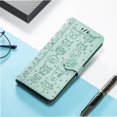 thumbnail image 3 of Funda Cartera FOXDOCK para iPhone 17 Pro , Flip PU con Relieve de Gatos y Perros, Tarjetero y Soporte, 3 of 6