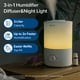 thumbnail image 2 of Humidificador LEVOIT para dormitorio con luz nocturna y tanque de agua de 3 litros, 2 of 9