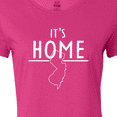 thumbnail image 4 of Inktastic It's Home- State of New Jersey Outline Women's T-Shirt, 4 of 5