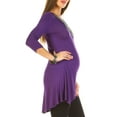 thumbnail image 3 of Women's Maternity Embellished Tunic Top - Extended Sizes Available, 3 of 4