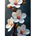 thumbnail image 4 of Beautiful White Flower Themed Backdrop Banner Party Decorations Background Photo Props for Garden Parties Spring Celebrations Weddings and Indoor Decor, 4 of 4