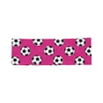 thumbnail image 2 of QuanTara Unisex Soccer Sports Headband, 8.66x3.15 Inch Adjustable Nylon Sweatband for Women & Men, Multiple Colors, Game Day, Workout, Running, Football Fan Accessory, 2 of 6