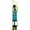 Clear Yellow / Blue 4'8", variant on Ocean Grom Grom Clear Yellow / Blue Surfboard Leashes - 4'8"