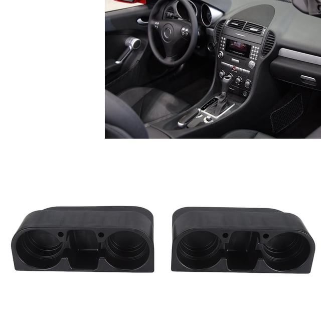 2 Uds Portavasos De Cuña Para Asiento De Coche Consola Portátil Multifuncional Bolsillo Lateral Organizador De Relleno De Espacio Para Asiento De Coche Taza Para Asiento De