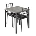 thumbnail image 4 of Yiwa 2-Piece Small Kitchen Table Set, Includes Upholstered Chairs, Ideal for Compact Spaces or Dining Rooms, 4 of 6