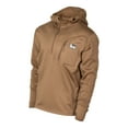 thumbnail image 2 of BANDED Men's Hooded Mid-Layer Fleece Pullover, Marsh Brown, Size: L (B1010061-MB-L), 2 of 5