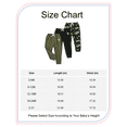thumbnail image 2 of Infant Boys Clothes 3 Pack Baby Boy Pants 3 6 12 18 24 Months Toddler Boy Sweatpants Dinosaur Print 2T 3T Infant Boys Pants Black Camo Green, 2 of 7