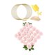 thumbnail image 2 of 12 piezas de centros de mesa florales de metal multifuncionales para decoración de bodas DIY, adornos de mesa, corona redonda con estructura de, 2 of 9