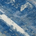 thumbnail image 2 of Dalyn Rugs Machine Washable Indoor/Outdoor Chantille Navy 8' x 10' Rug, 2 of 9