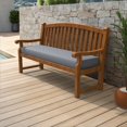 thumbnail image 6 of Covers & All Olefin Bench cushion, 5″ High-Density Foam, Water Resistant Outdoor Bench Cushions, 6 of 8