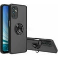thumbnail image 1 of For Samsung Galaxy A13 5G / SM-A136 Impact Metal Ring Holder Stand Magnetic Car Mount Protective Hybrid Case Cover Black, 1 of 3