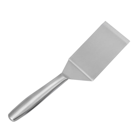 Homoyoyo Stainless Steel Round Handle Steak Spatula for Frying Pan Cooking and Kitchen Use Cooking Tool