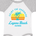 thumbnail image 4 of Inktastic Summer Enjoy the Sunshine Laguna Beach California in Blue Boys or Girls Baby Bodysuit, 4 of 5